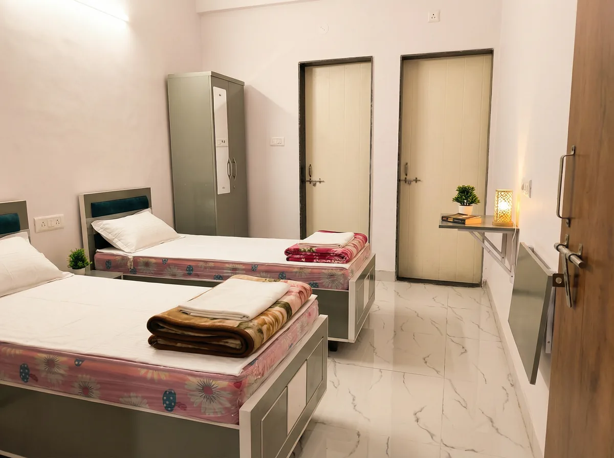 Room with Attached Bathroom